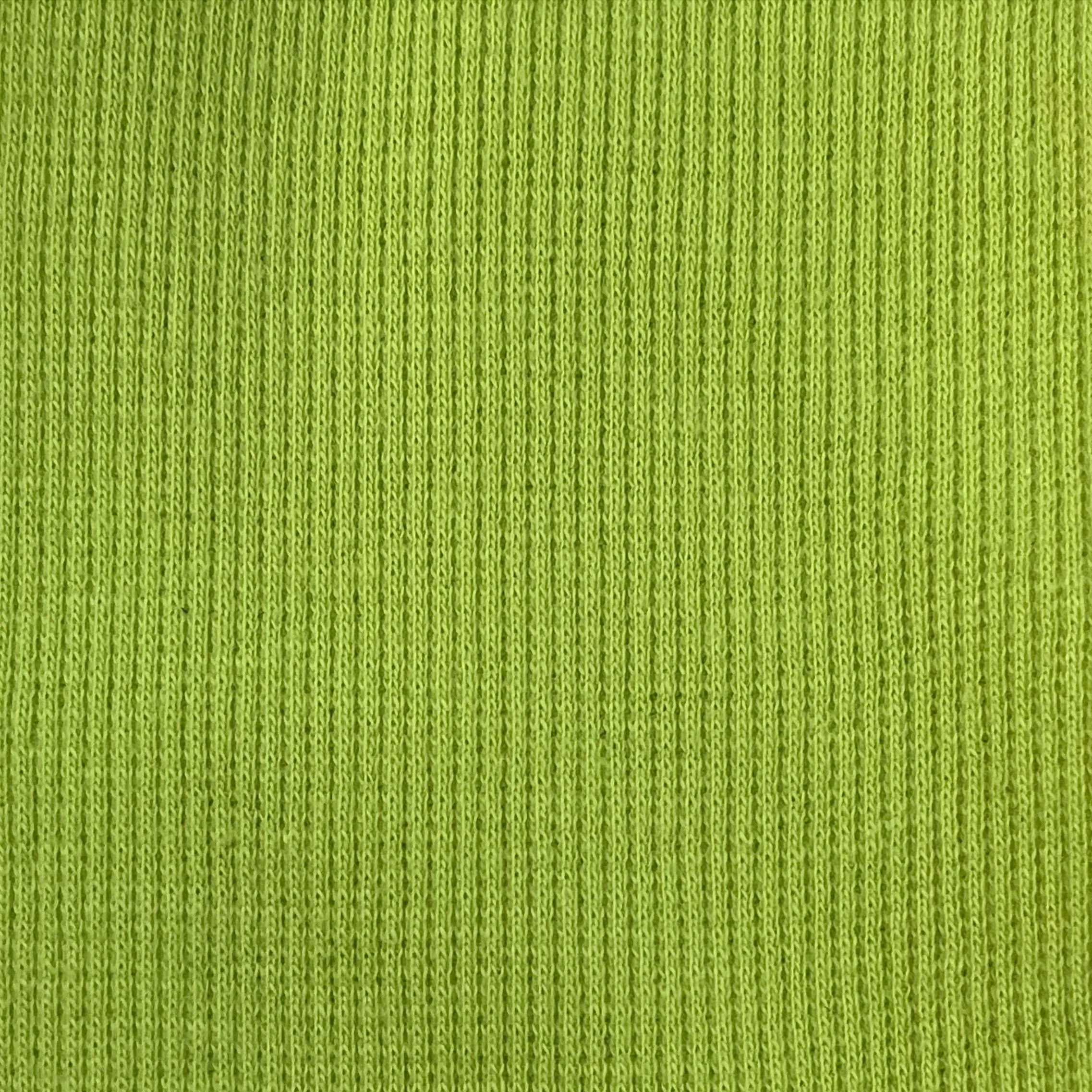 18 inch Tubular Ribbing 2x2 construction 95% Cotton, 5% Spandex (Sold per Inch)