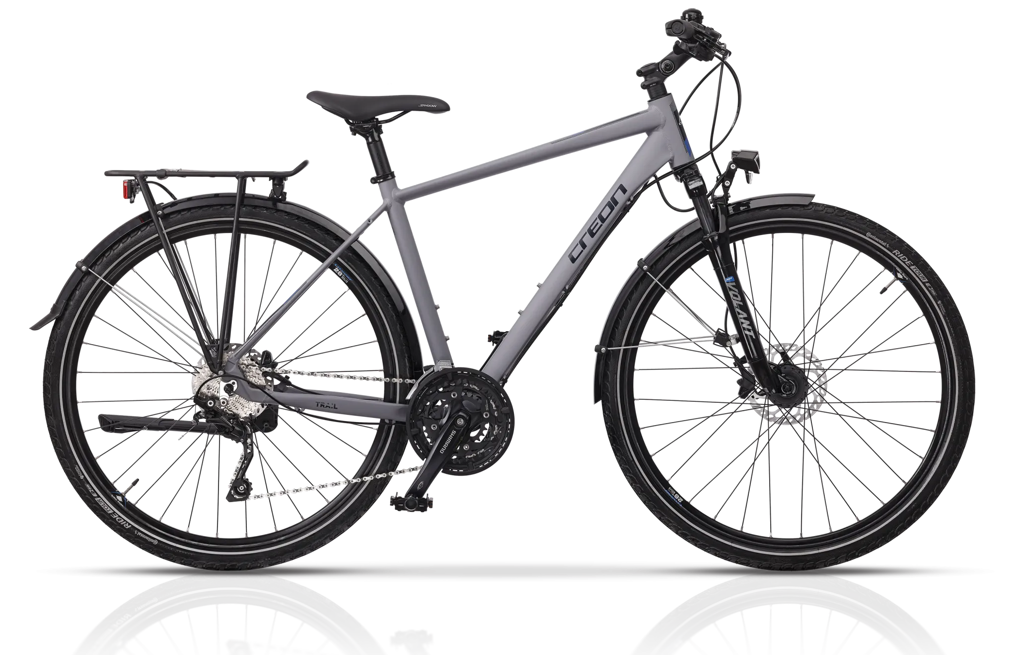 28 Zoll Herren Trekking Fahrrad TRAIL 5.0 Trekkingrad Shimano Deore 30 x Gang RD-T6000 SGS