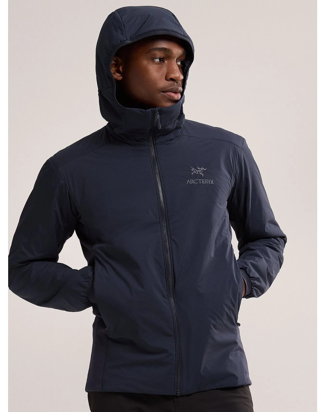 Mens Atom Lightweight Hooded Jacket