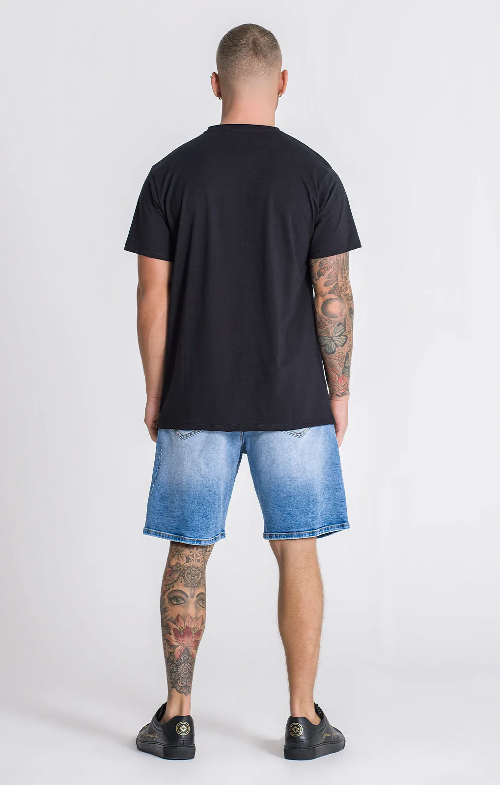 Black Block Tee