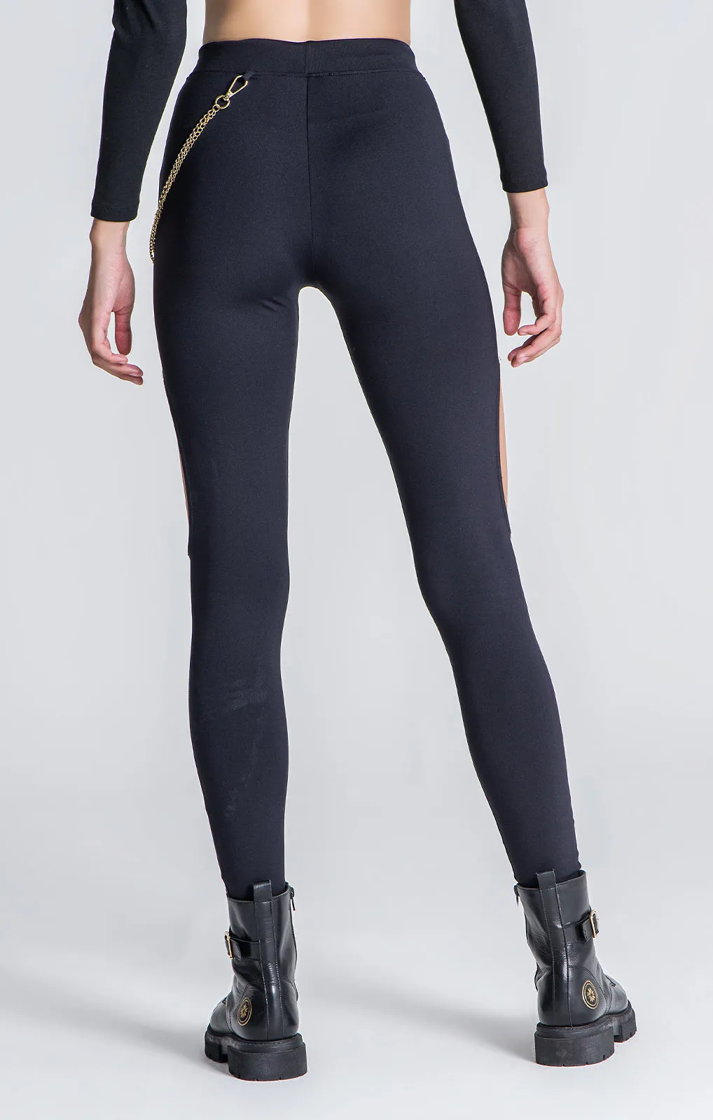 Black Signs Leggings