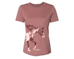 Breyer Western Paint Horse Heather Rose Women's T-Shirt