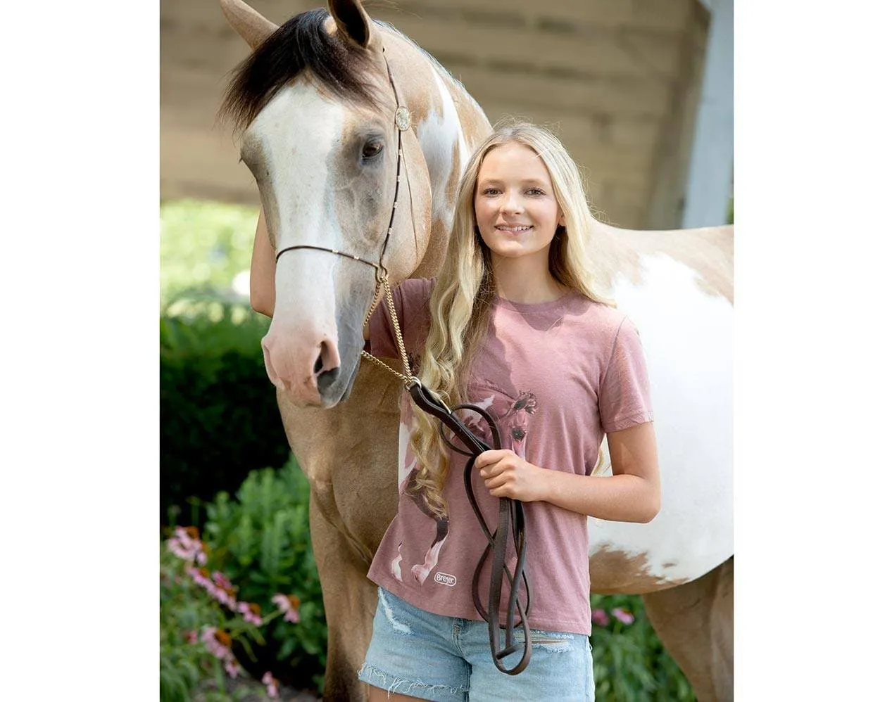 Breyer Western Paint Horse Heather Rose Women's T-Shirt