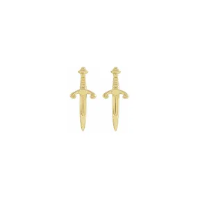 Dagger Stud Earrings