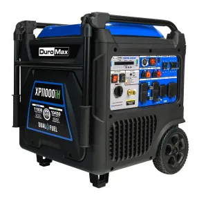 DuroMax XP11000iH 11,000 Watt Portable Dual Fuel Inverter Generator w/ CO Alert