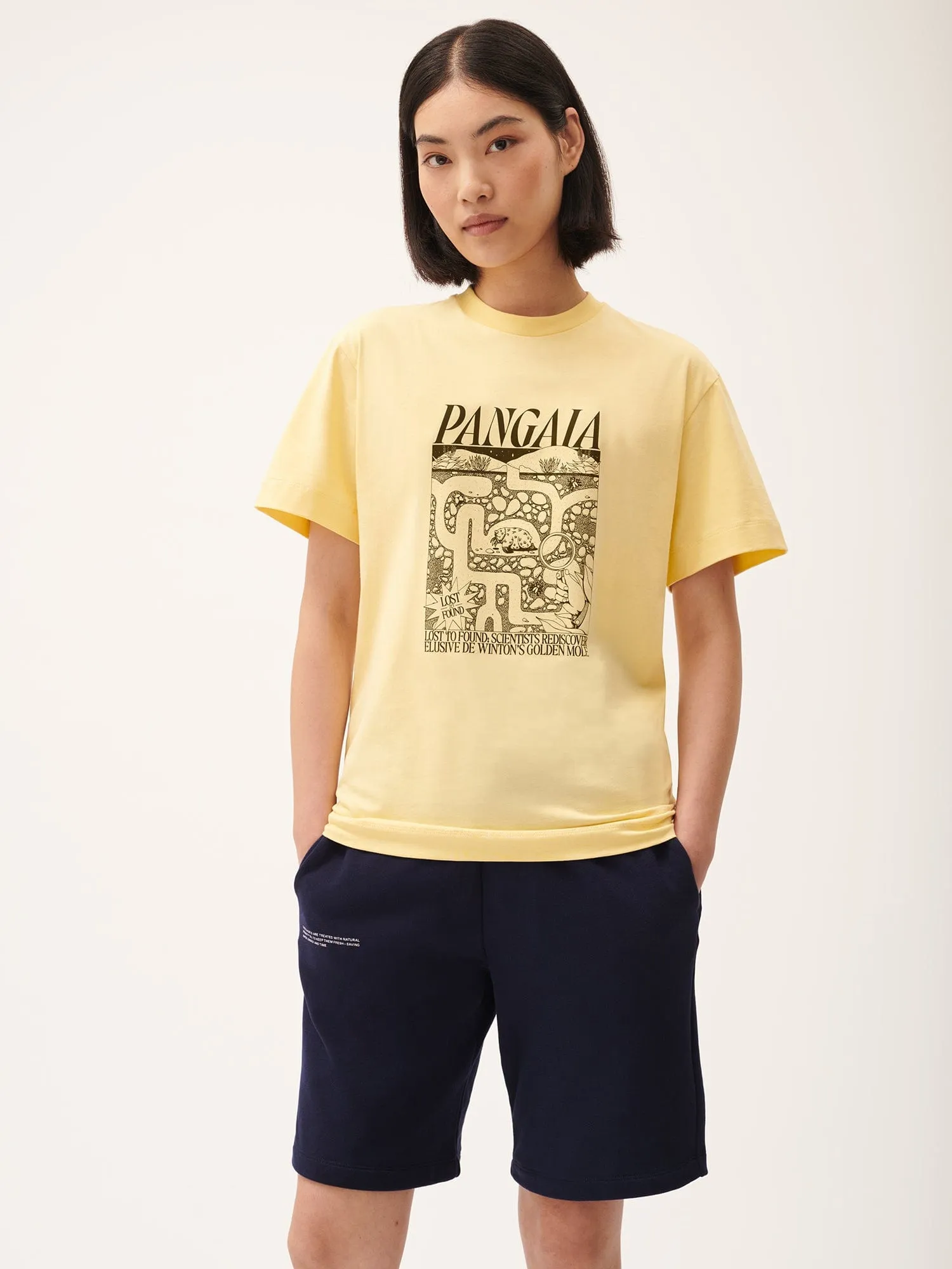 Elusive Mole Hope T-Shirt—sunbeam yellow