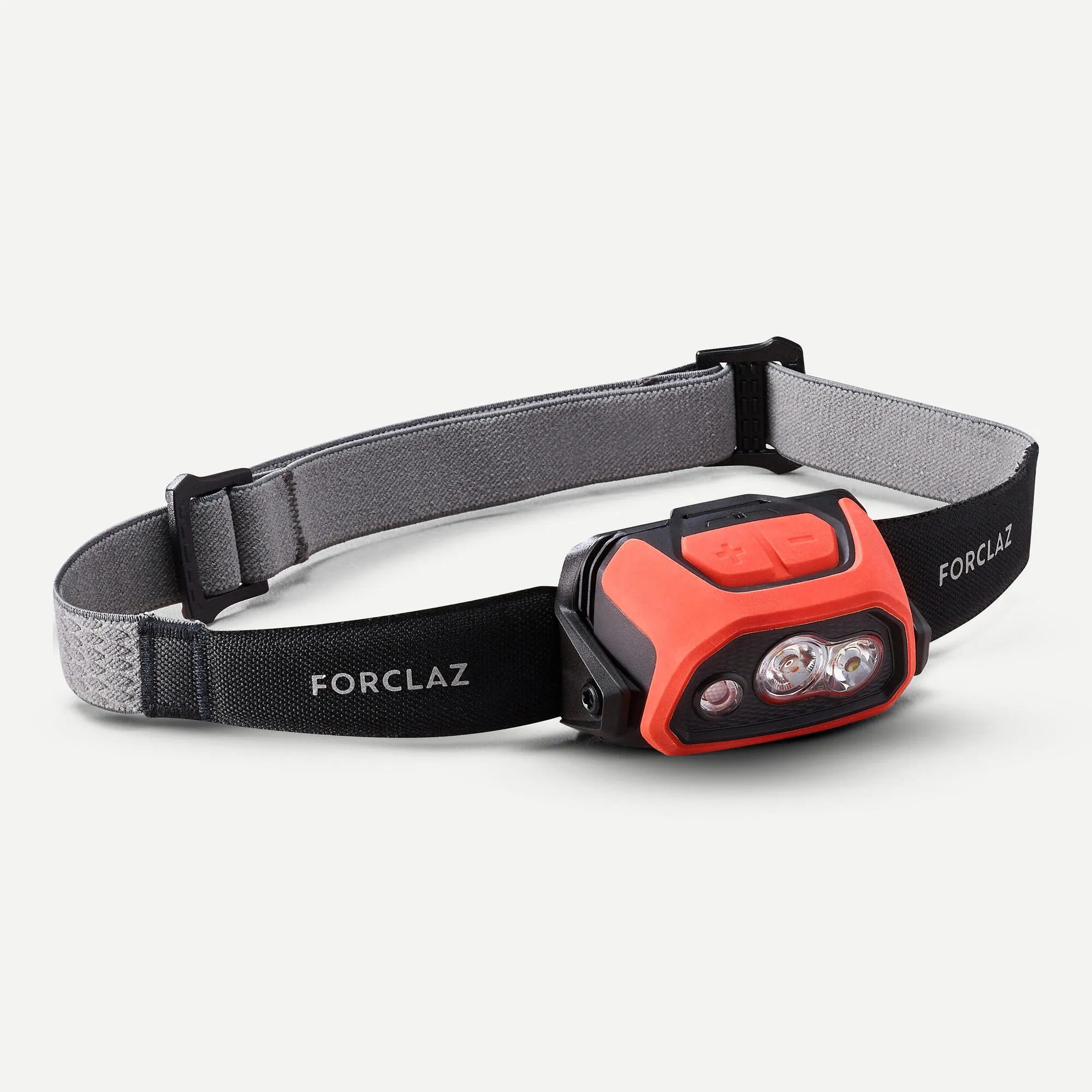 Forclaz HL900 V3 Rechargeable Head Torch, 600 Lumens, USB Charging - High Performance