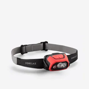 Forclaz HL900 V3 Rechargeable Head Torch, 600 Lumens, USB Charging - High Performance