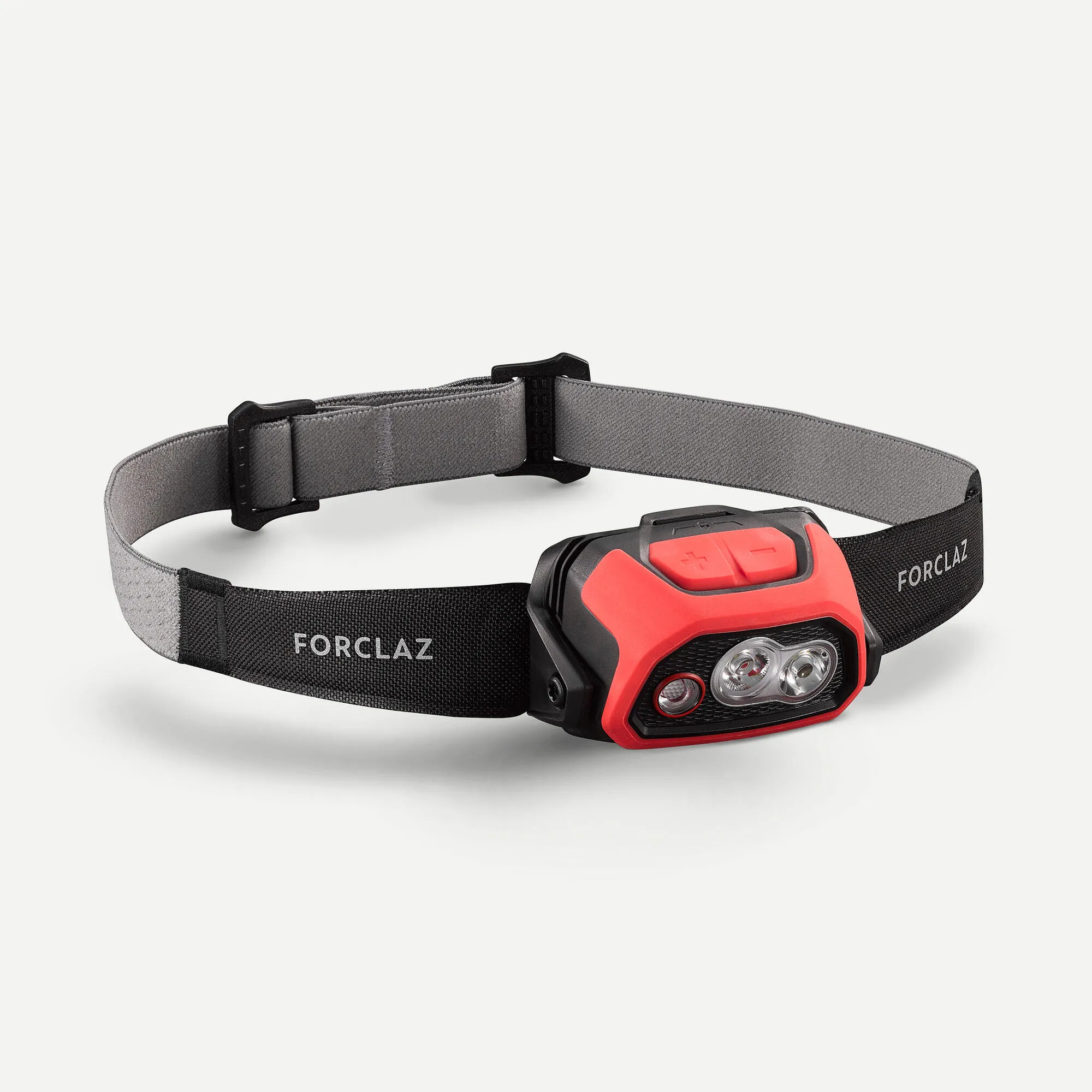 Forclaz HL900 V3 Rechargeable Head Torch, 600 Lumens, USB Charging - High Performance