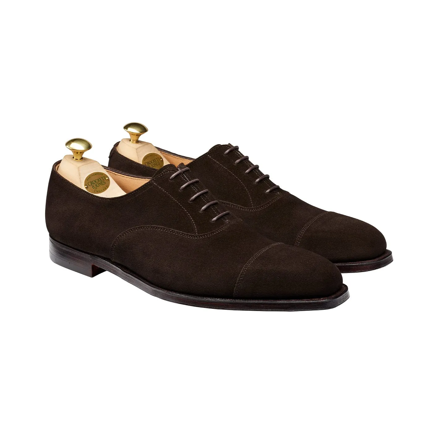 Hallam Espresso Calf Suede