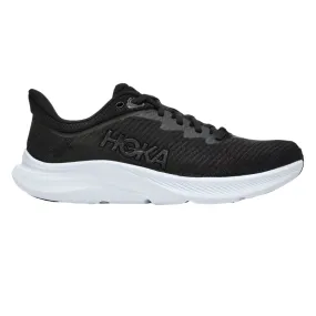 Wide Hoka Solimar Womens Running Shoes - Black/White