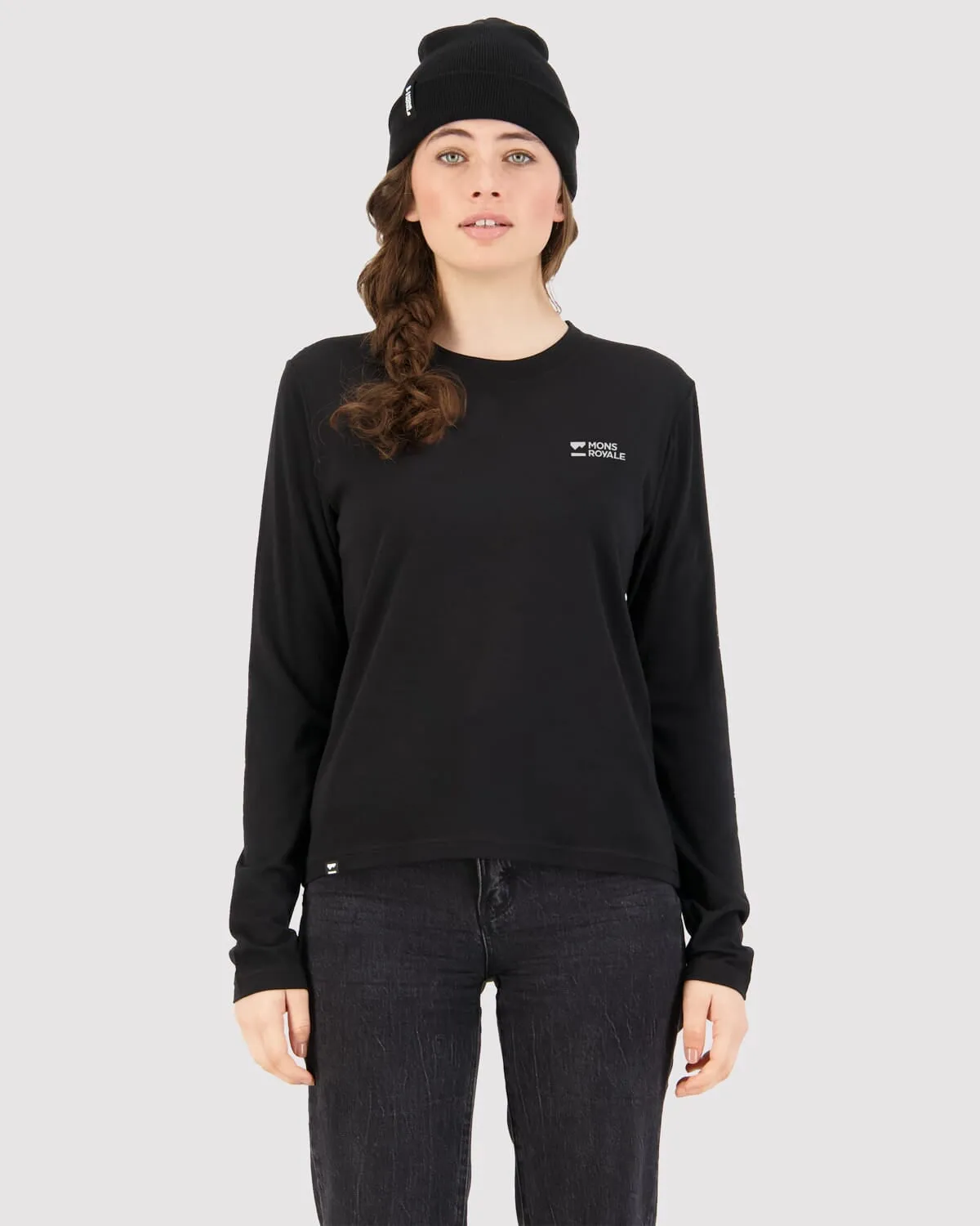 Icon Merino Long Sleeve - Black