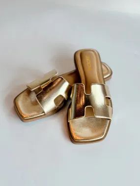 Inspired Sandal - Gold