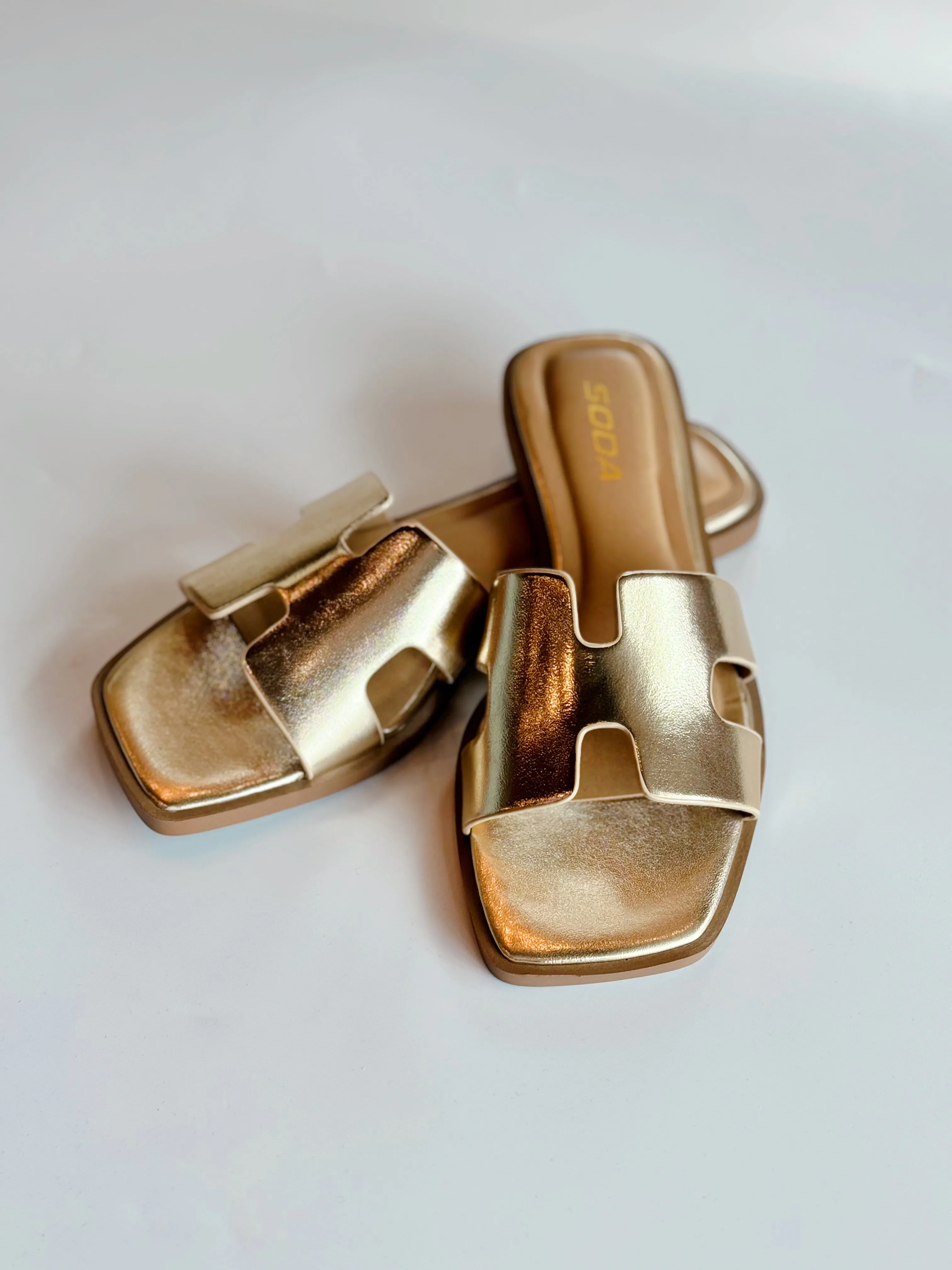 Inspired Sandal - Gold