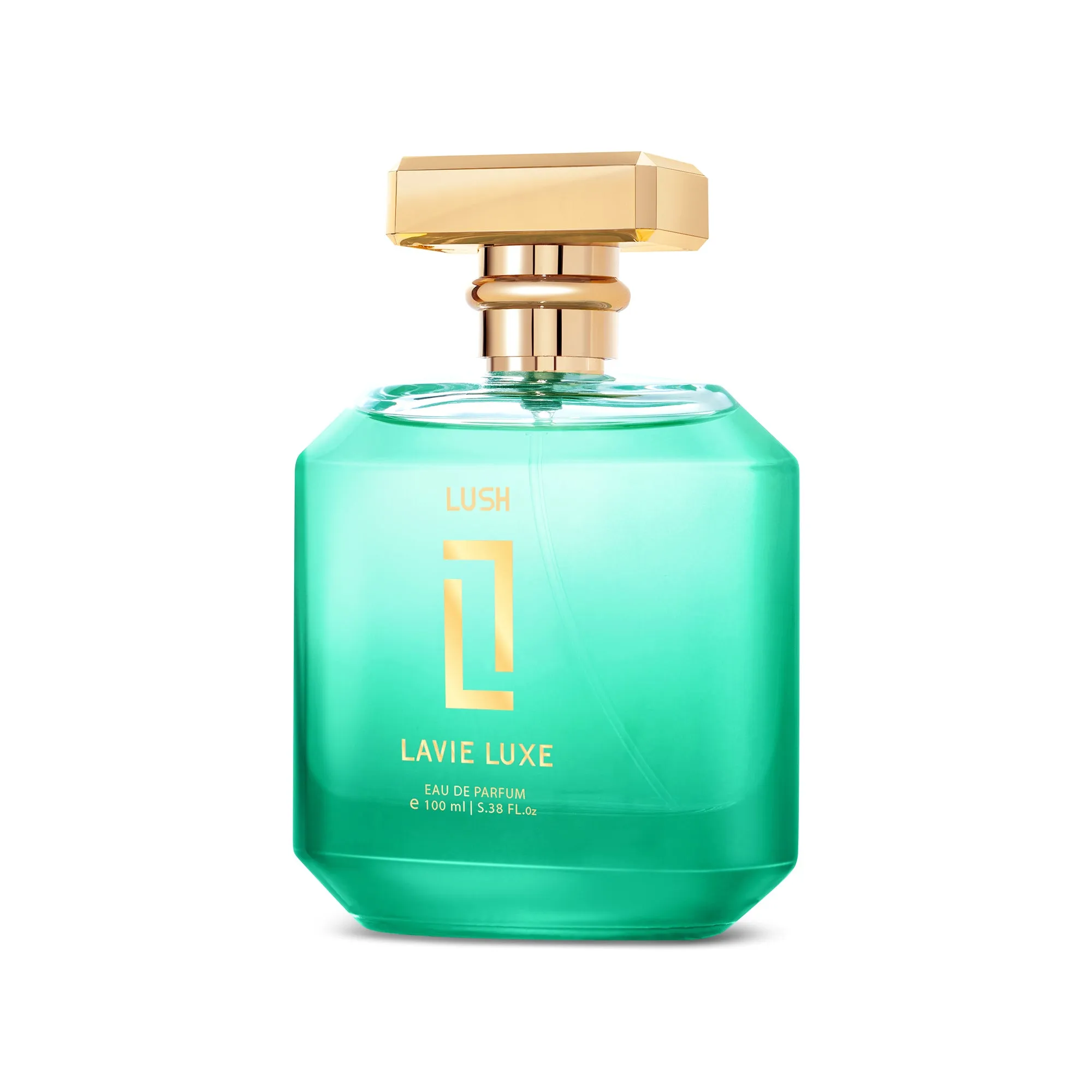 Lavie Luxe Lush Luxury Woman Eau De Parfum 100 ml ǀ  Perfume with scents Sweet, Jasmine & Vanilla  -  Light Green