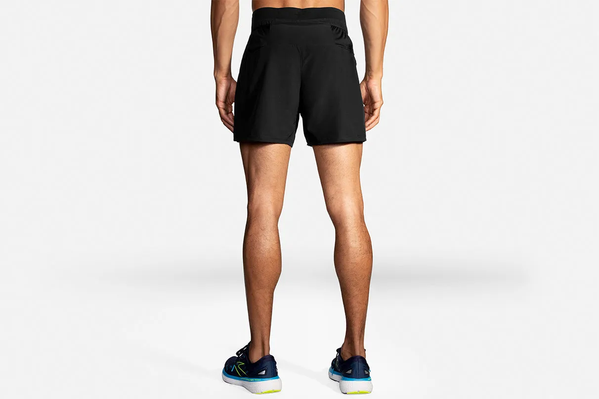 MEN'S 5" SHERPA 2-IN-1 SHORT - BLACK