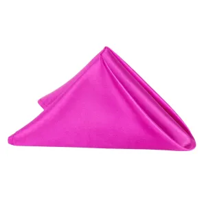 Satin Napkin 20"x20" - Magenta Violet