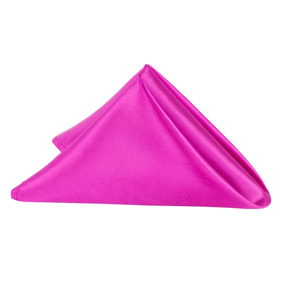 Satin Napkin 20"x20" - Magenta Violet