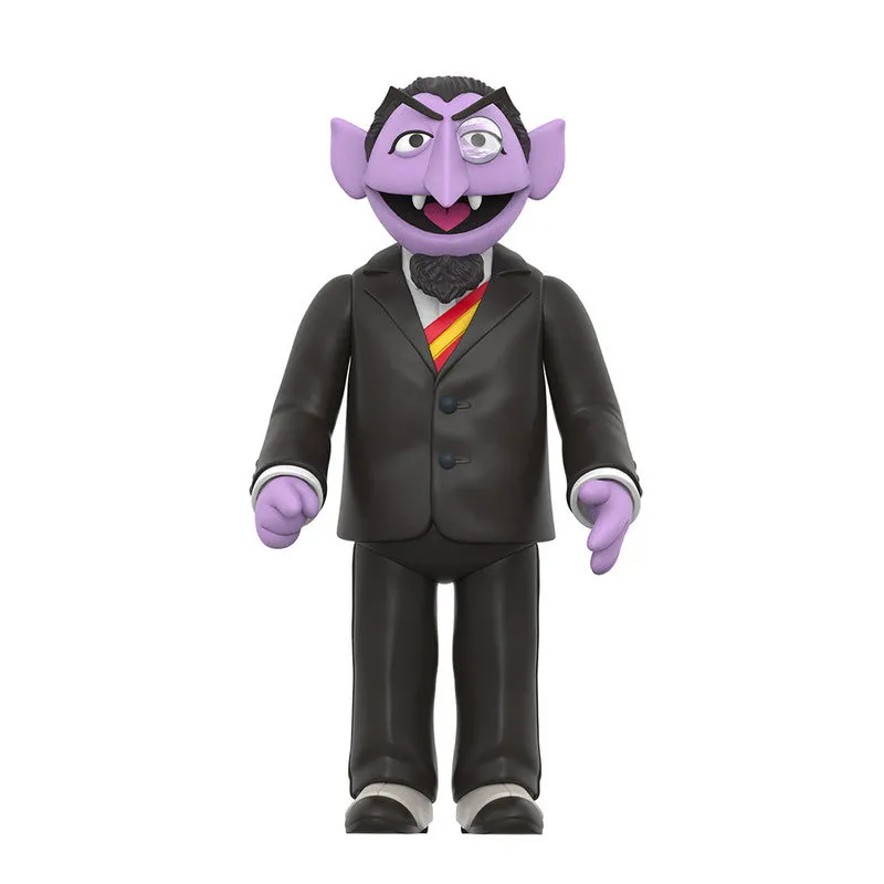 Super 7 Figura Count Von Count Plaza Sésamo