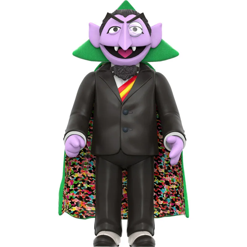 Super 7 Figura Count Von Count Plaza Sésamo