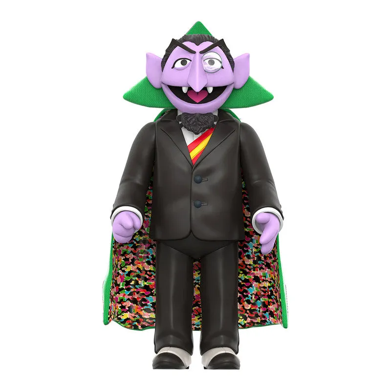 Super 7 Figura Count Von Count Plaza Sésamo