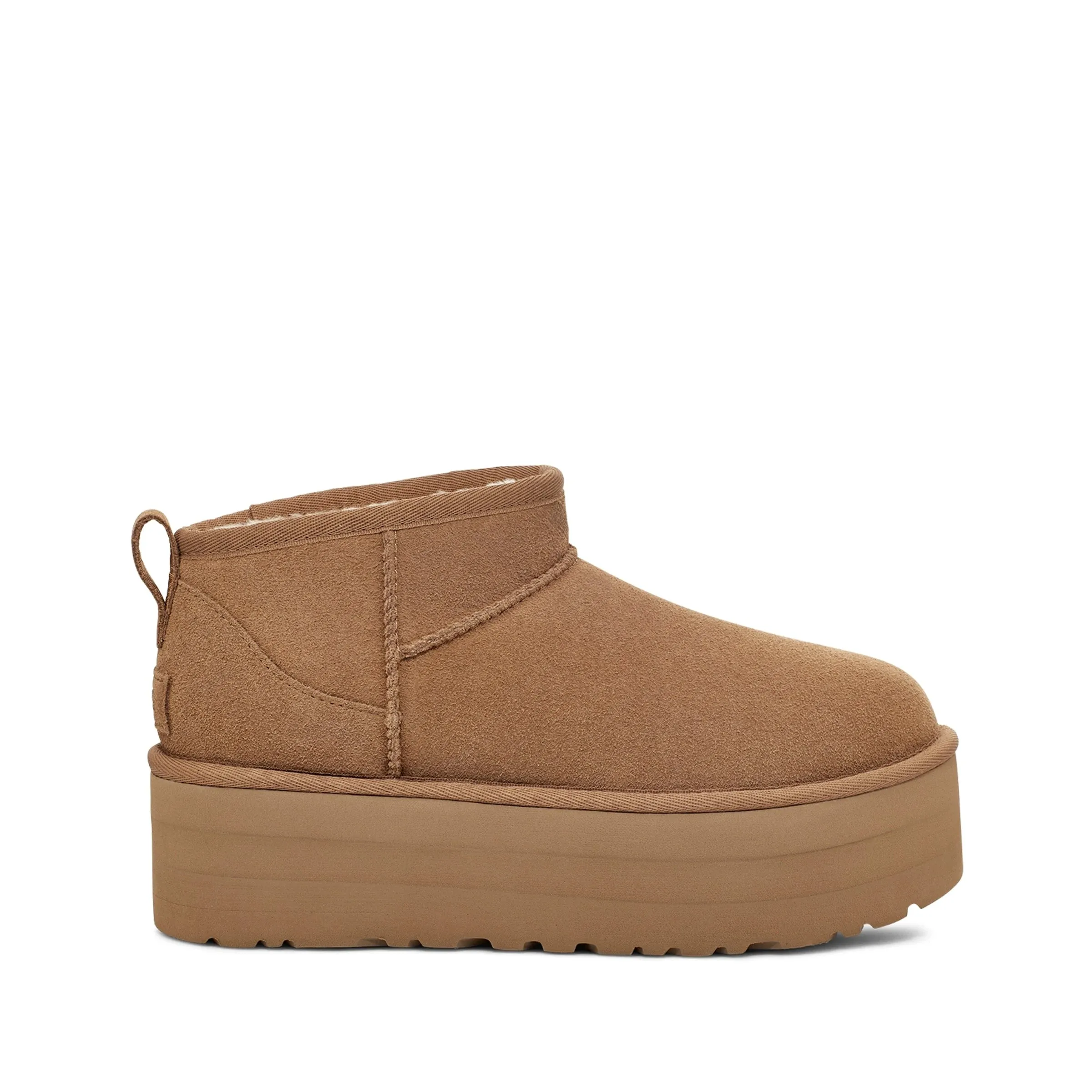 UGG | BOTINES MUJER | W CLASSIC ULTRA MINI PLATFORM CHE CHESTNUT | MARRÓN