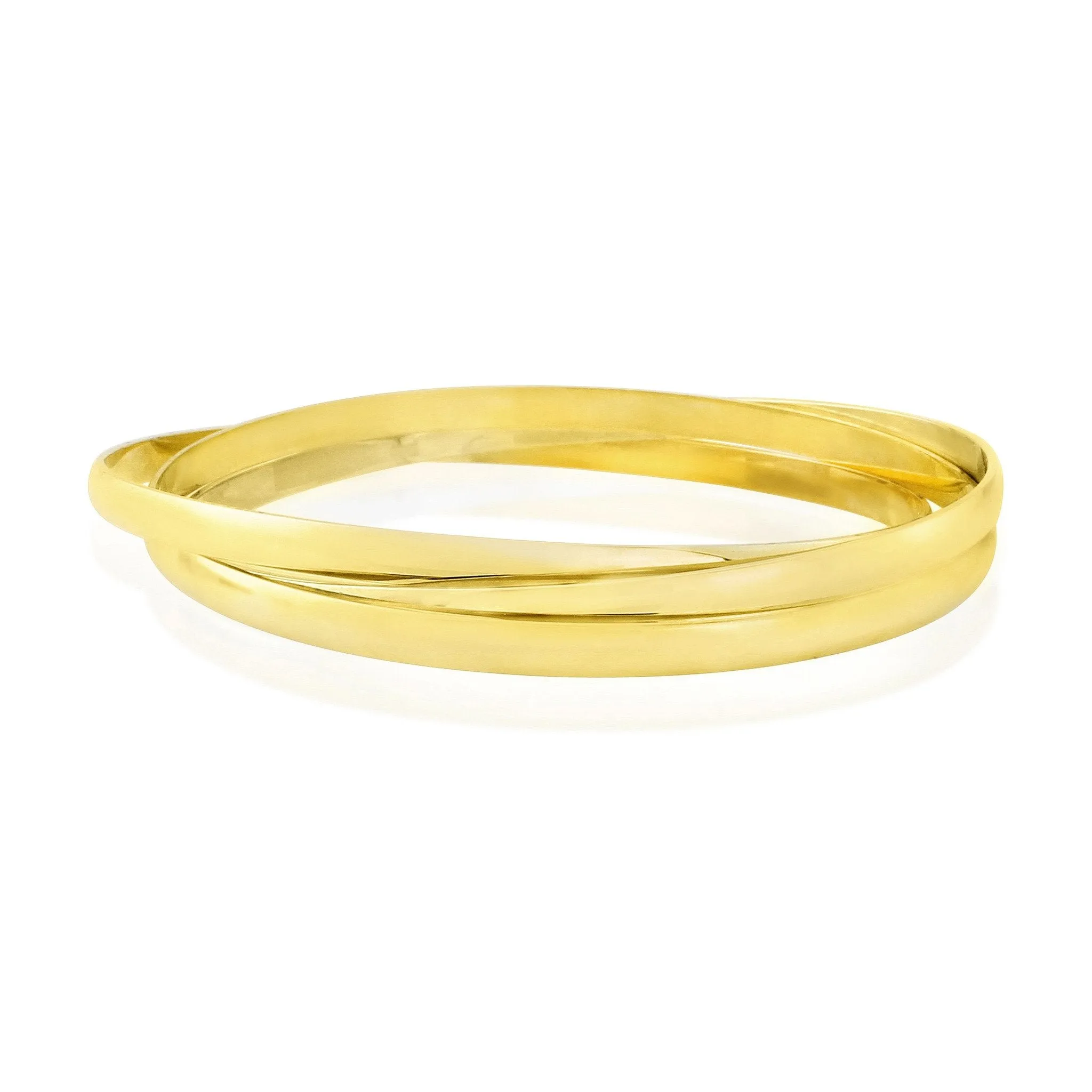 Walton 9ct Yellow Gold Russian Wedding Bangle