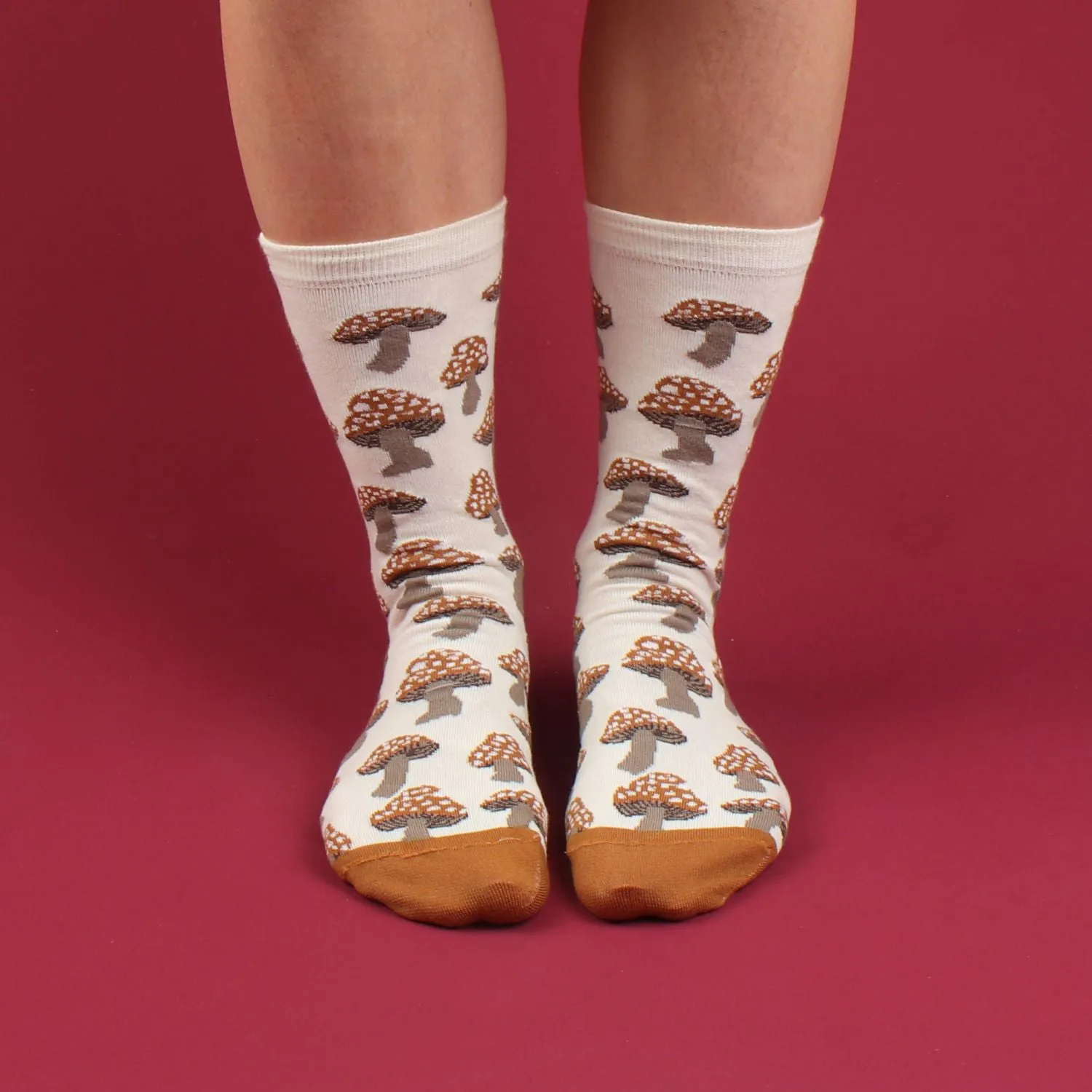 Women's Mushroom Cotton Socks